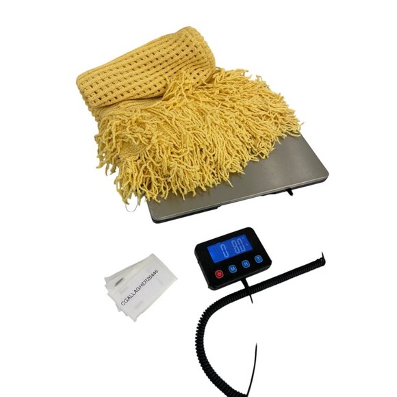 Zara Womens Sweater Top S Small Yellow Fringed Knit Sleeveless 4331/027 NWOT - Picture 13 of 13